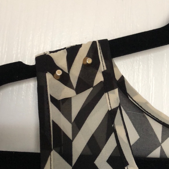 2 for $25 Shoulder studded sheer dress shirt - Picture 2 of 2